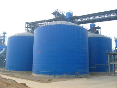 长子水泥钢板库改造