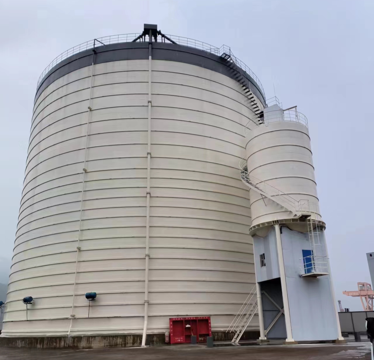 长子10万吨水泥钢板库