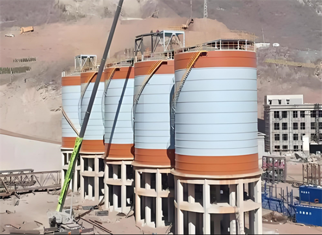 长子高架钢板仓